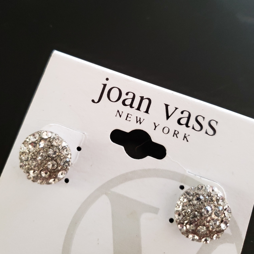 🔥3/$20 Round Crystal Earings